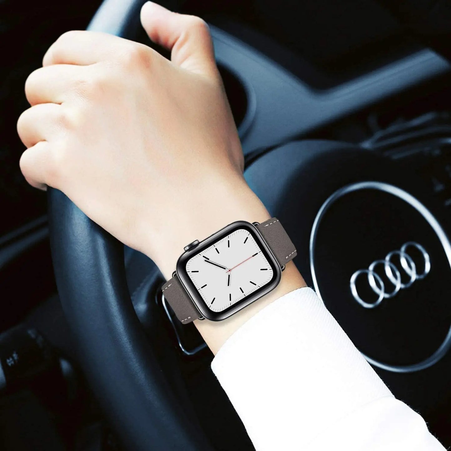 Leather Strap For Apple Watch Band