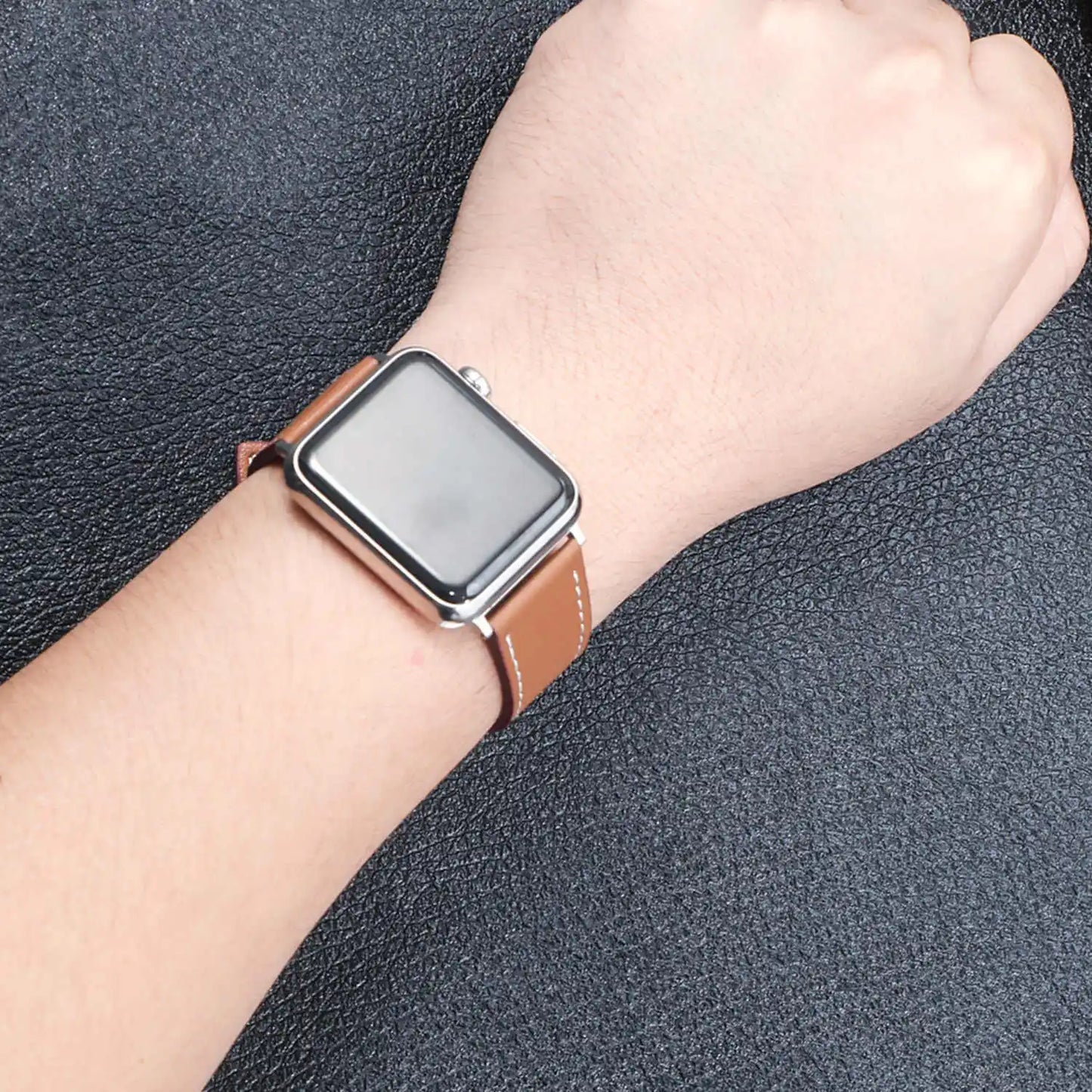 Leather Strap For Apple Watch Band