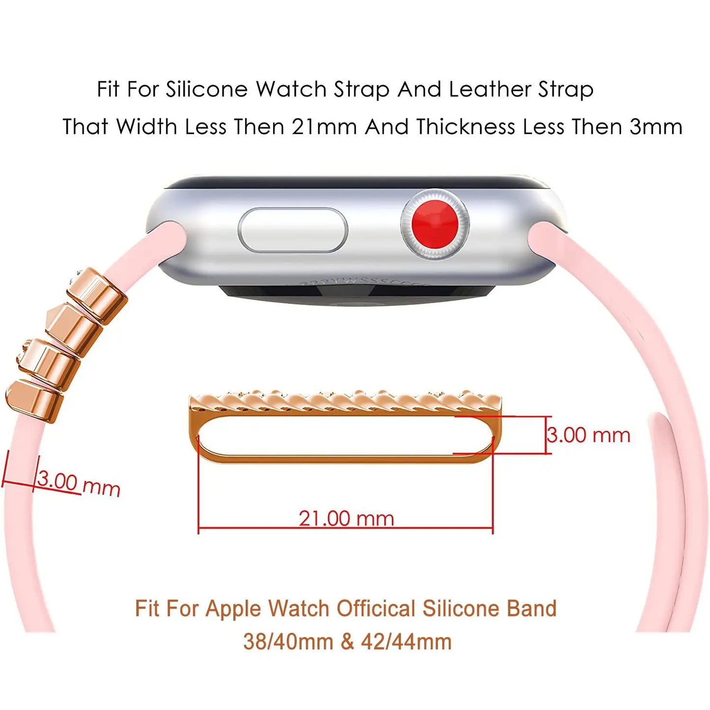 Jewelry Charms Accessories apple/samsung/Huawei watch strap