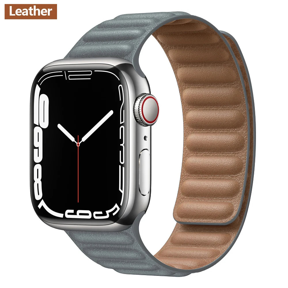 Leather Link For Apple watch
