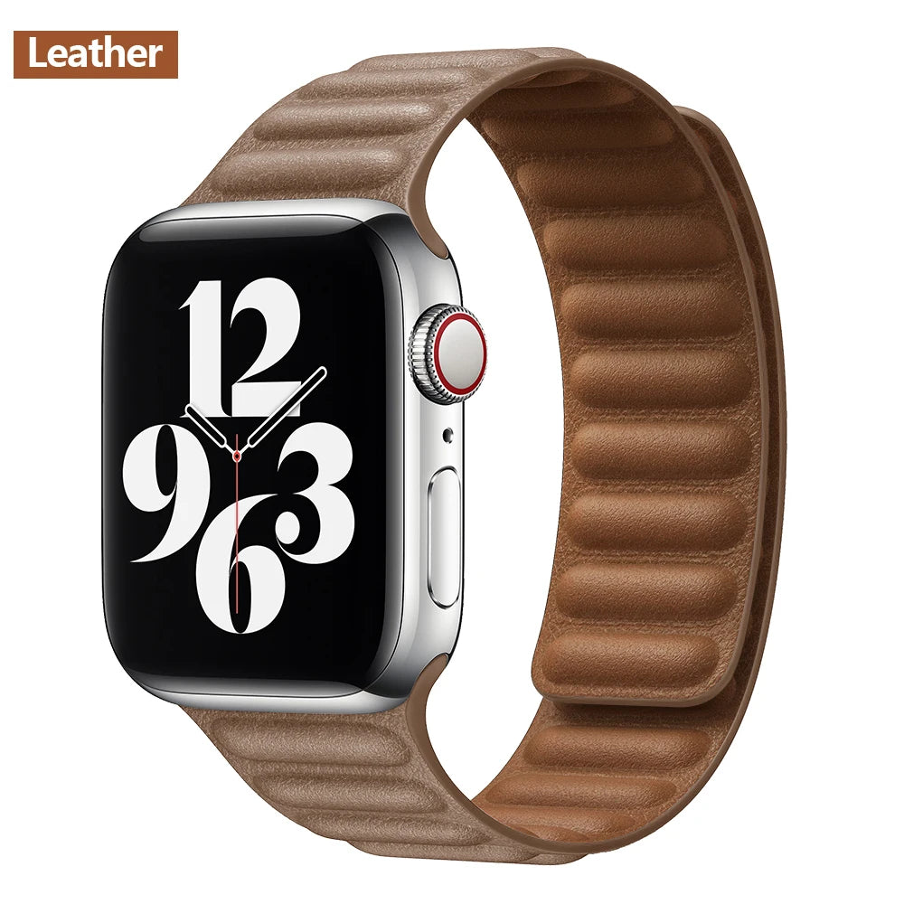 Leather Link For Apple watch