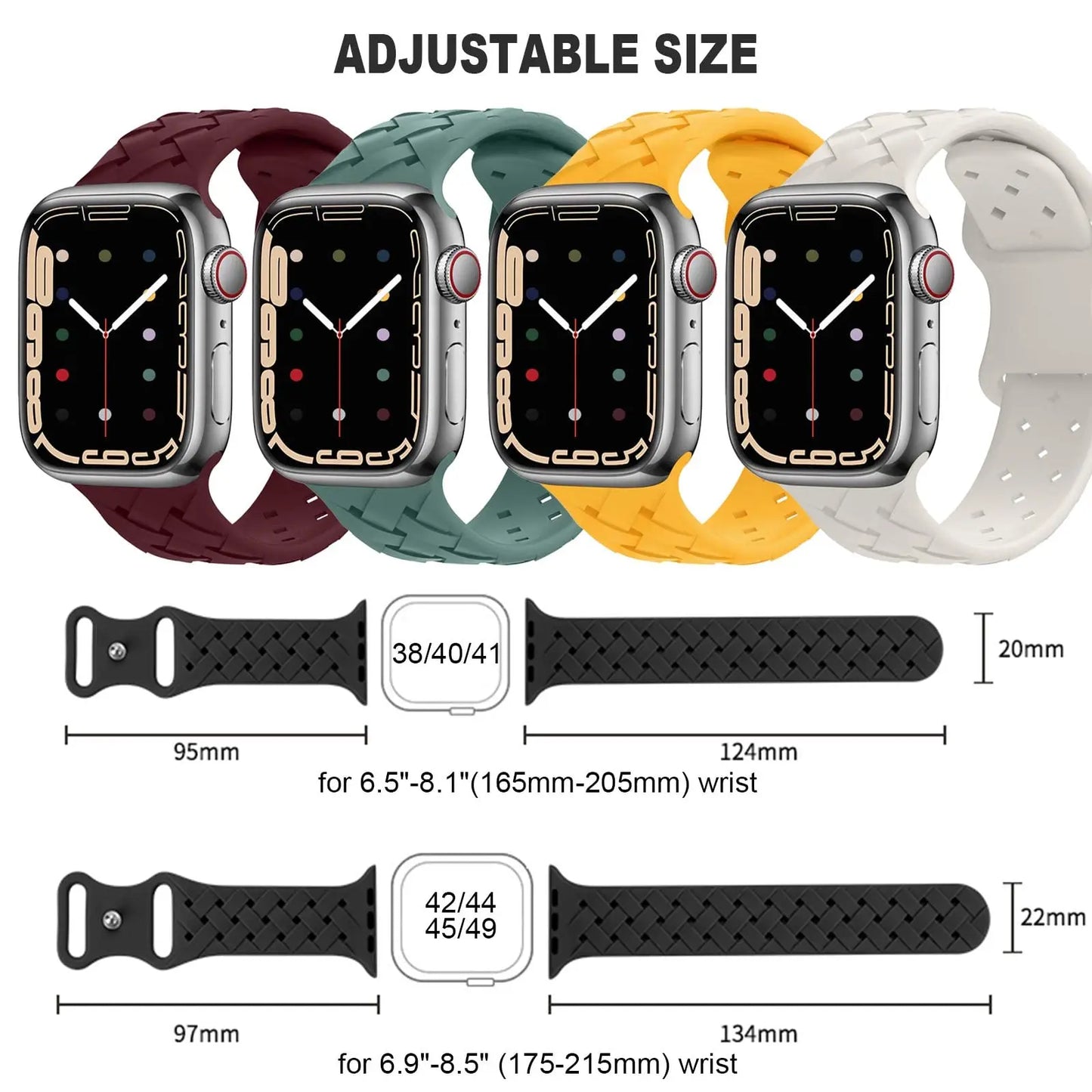 Braided Strap For Apple Watch Band