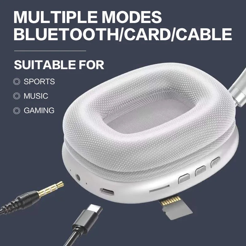 XiaoMi P9 Pro Max Wireless Bluetooth Headphones Noise Cancelling Earphones Sports Gaming Headset For Apple Android phones