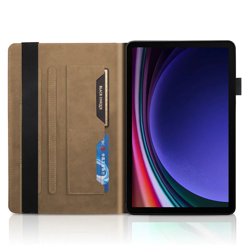 For Samsung Galaxy Tab S10 FE Plus Case 13.1 inch Emboss Tree PU Leather Flip Cover for Coque Galaxy Tab S10 FE Plus Case Funda