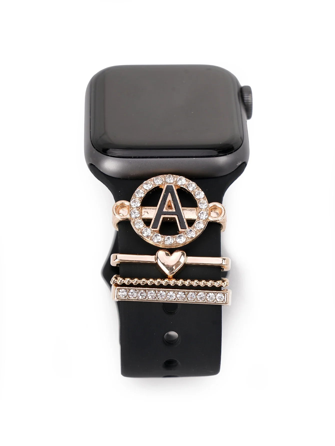 Charms for Apple Watch Band Accessories for Galaxy Watch Series Charm Alphabet Jewelry