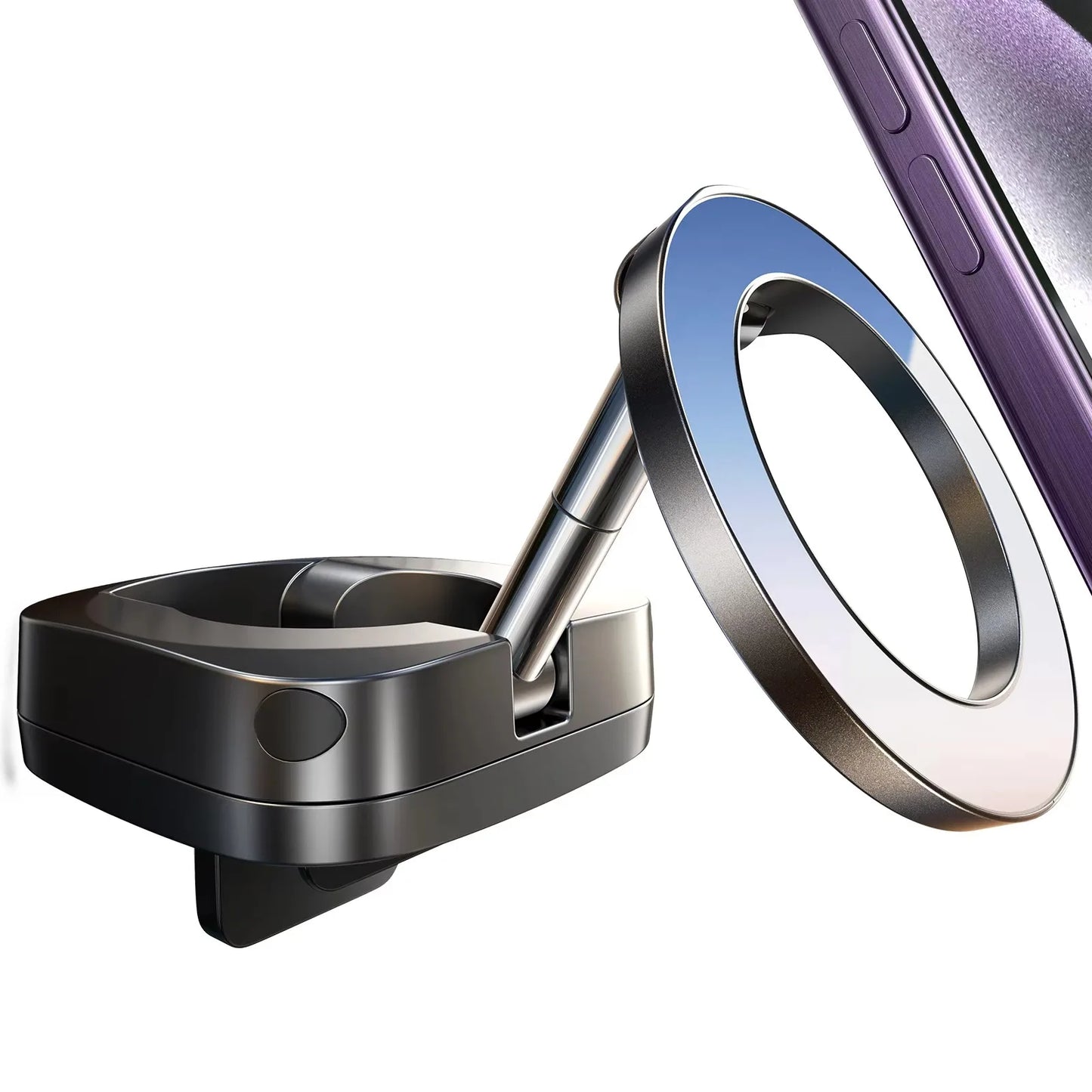 car Magnetic folding Phone holder antiShake holder suction cup car navigation Phone holder