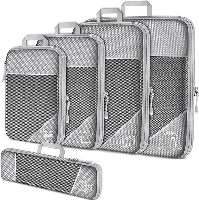 Compressed & Expandable Travel Packing Organizers