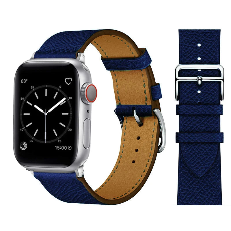 Leather Strap For Apple Watch Band