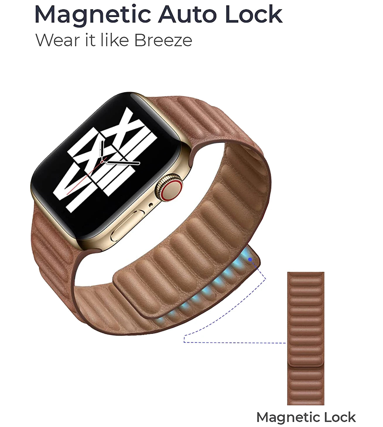Leather Link For Apple watch