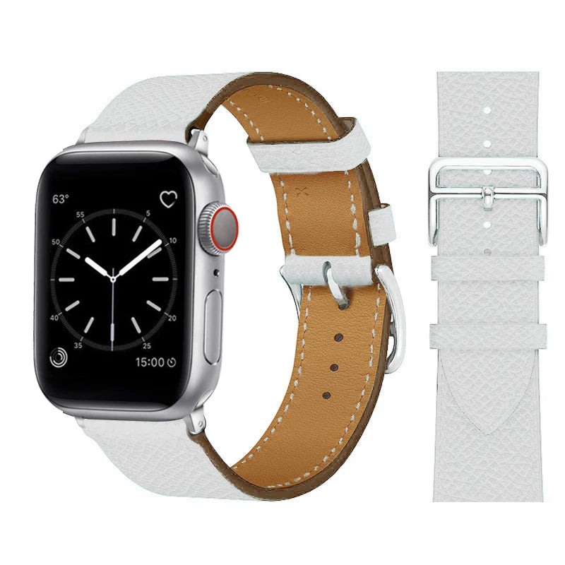 Leather Strap For Apple Watch Band