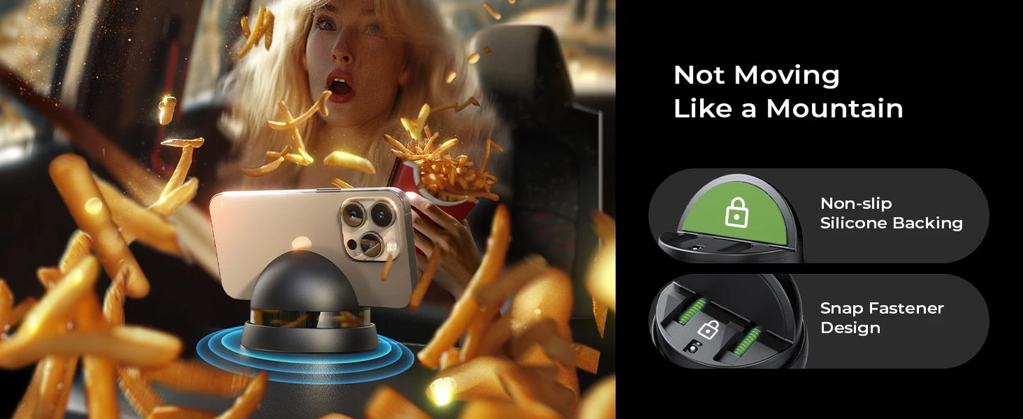 360 Rotation Phone Stand Folding Dashboard Car Mobile Phone Mount For Car
