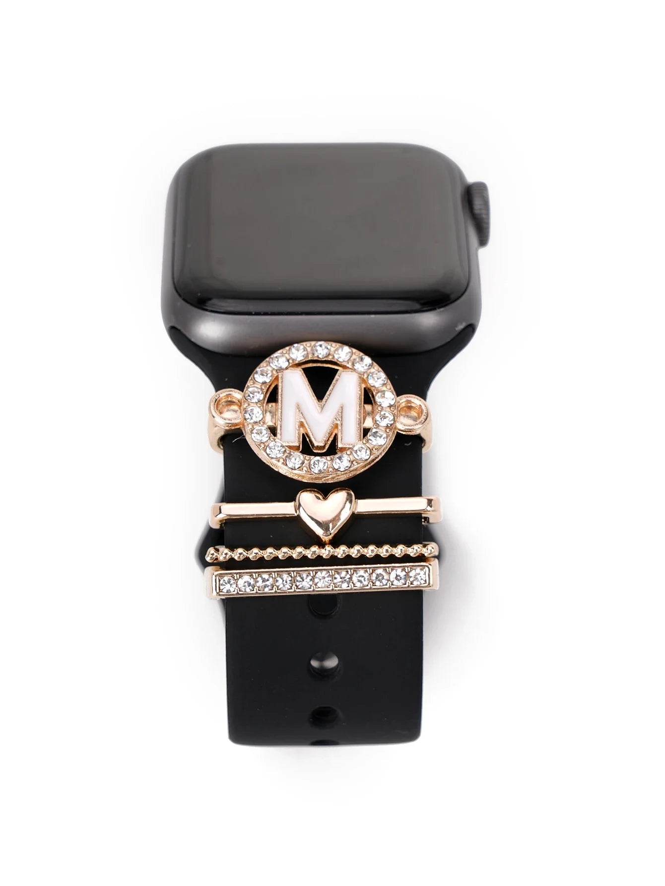 Charms for Apple Watch Band Accessories for Galaxy Watch Series Charm Alphabet Jewelry