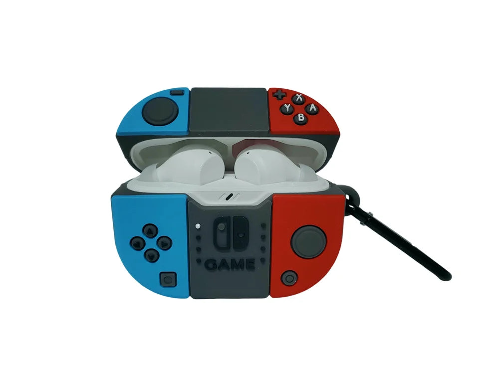 Earphone Case for JBL Vibe Beam Cute Cartoon Game Console Headphone Cases for Vibe 200TWS Soft Silicone Protective Cover