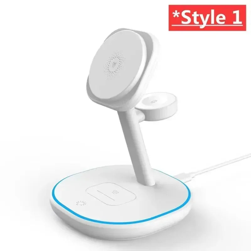 Magnetic 3 in 1 Wireless Charger Stand