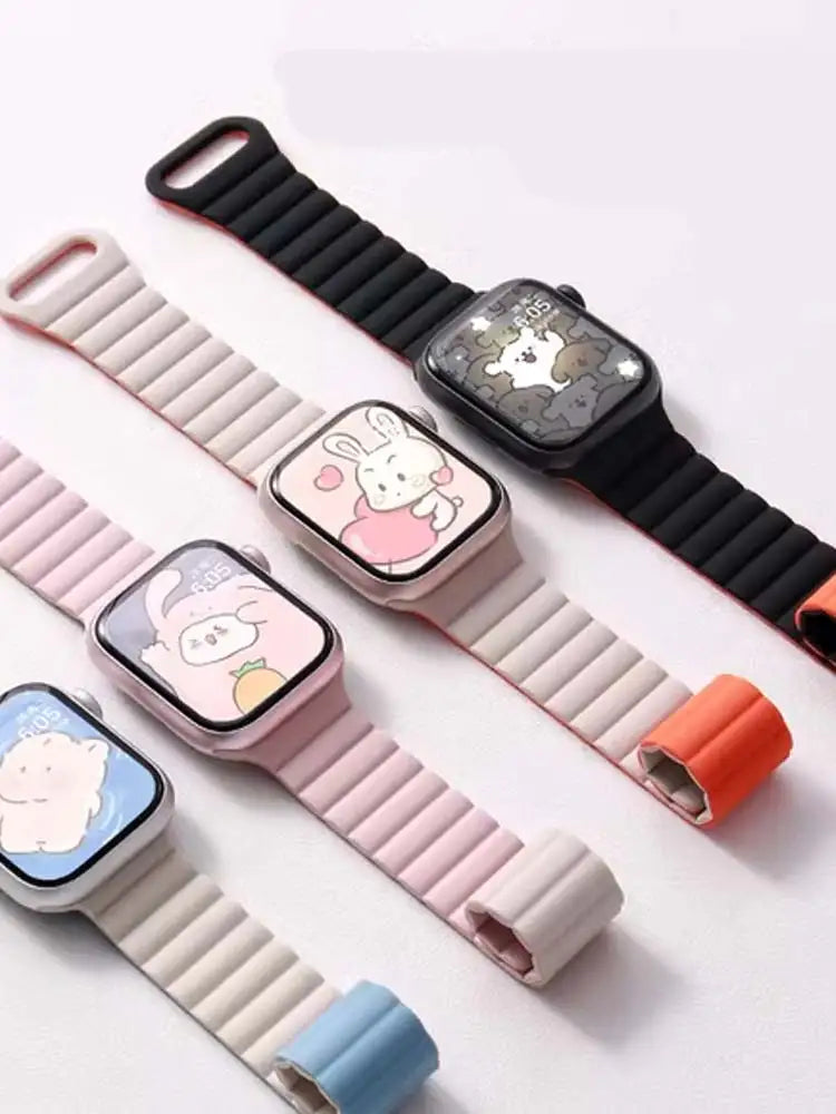 Magnetic straps For Apple watch band