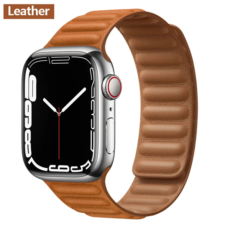 Leather Link For Apple watch