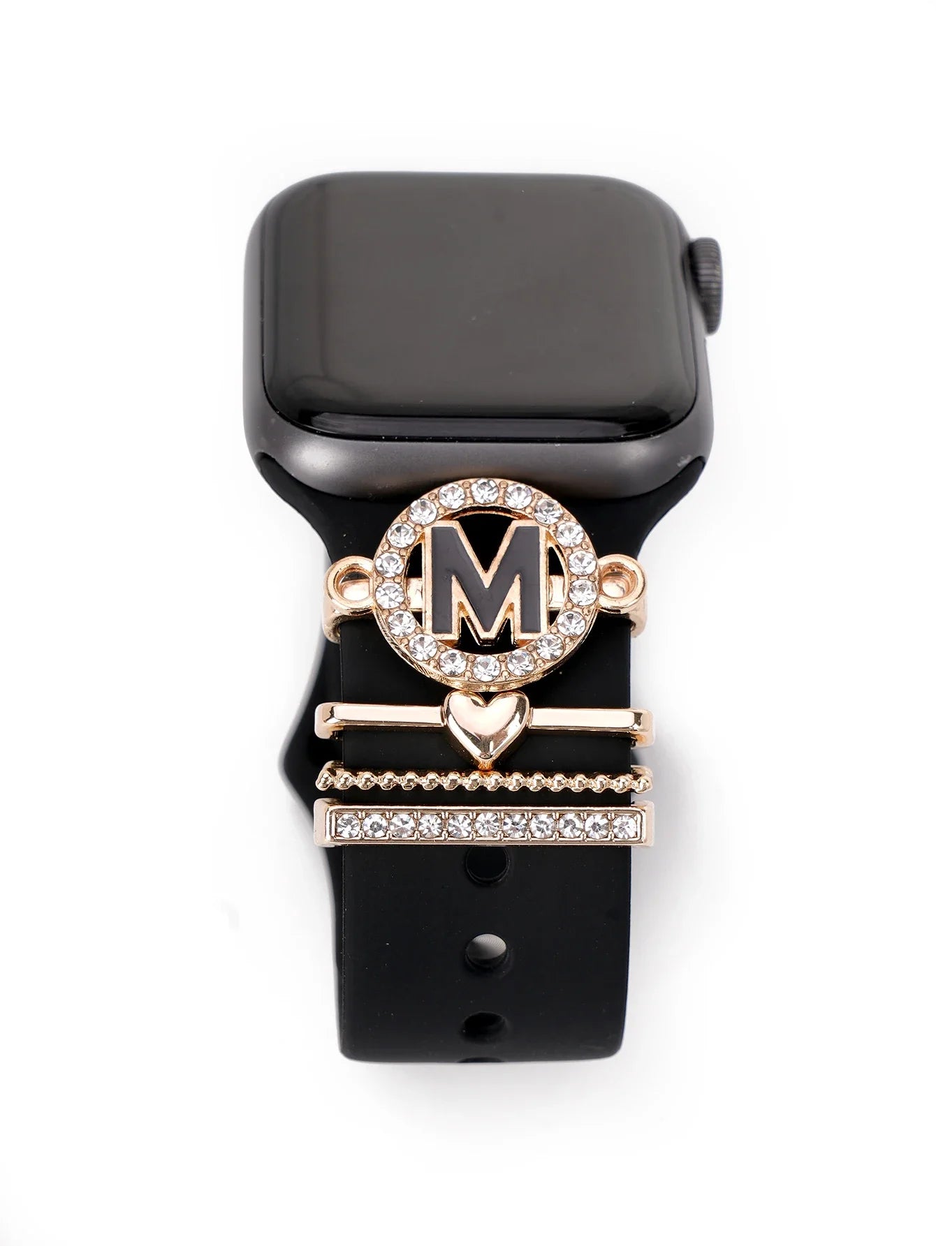 Charms for Apple Watch Band Accessories for Galaxy Watch Series Charm Alphabet Jewelry