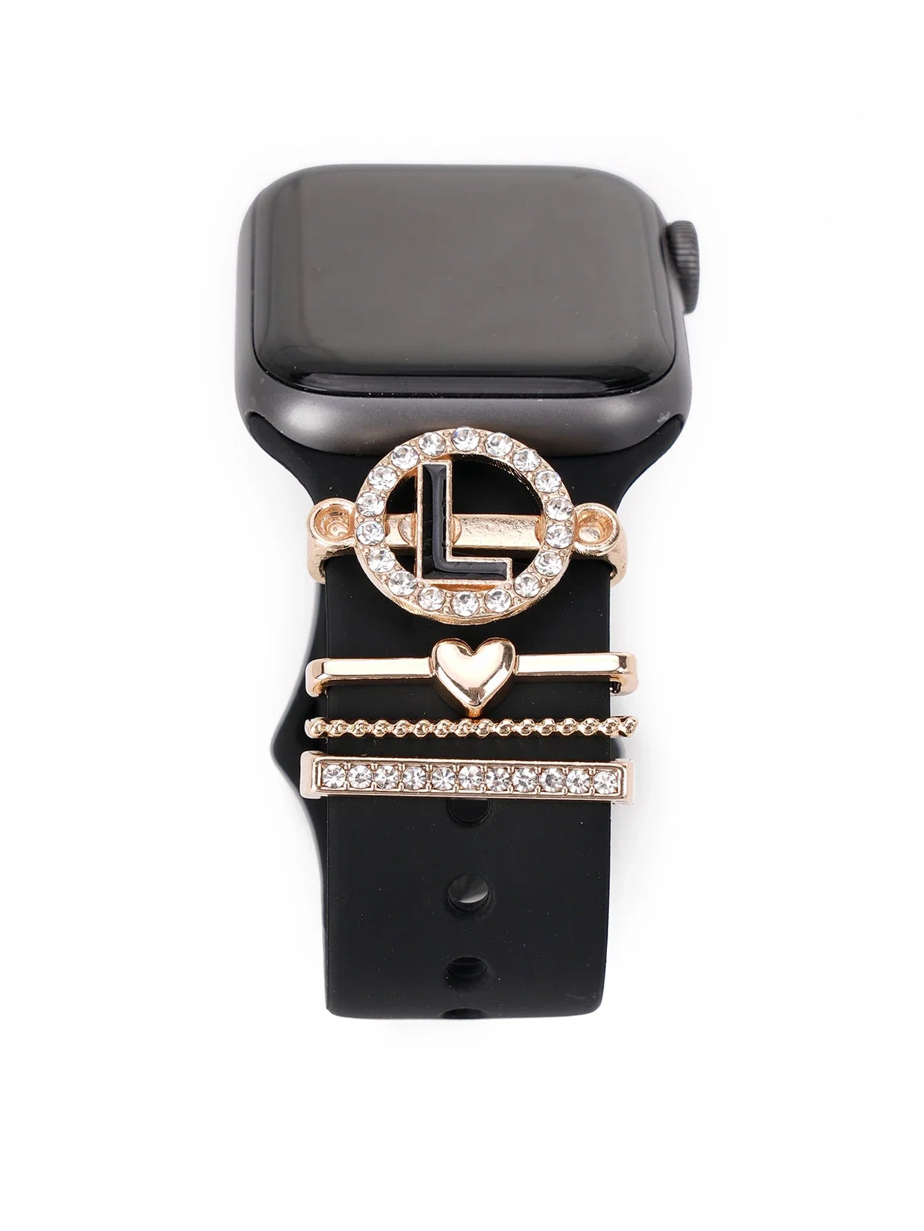 Charms for Apple Watch Band Accessories for Galaxy Watch Series Charm Alphabet Jewelry