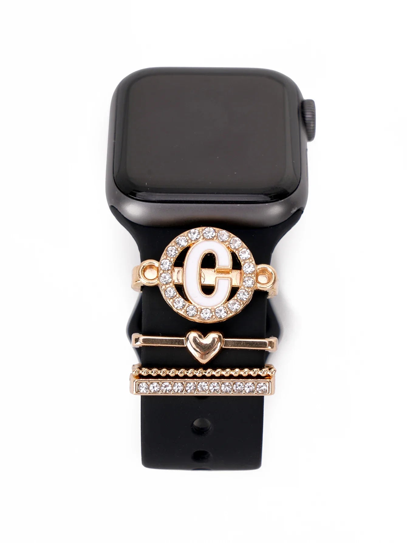 Charms for Apple Watch Band Accessories for Galaxy Watch Series Charm Alphabet Jewelry