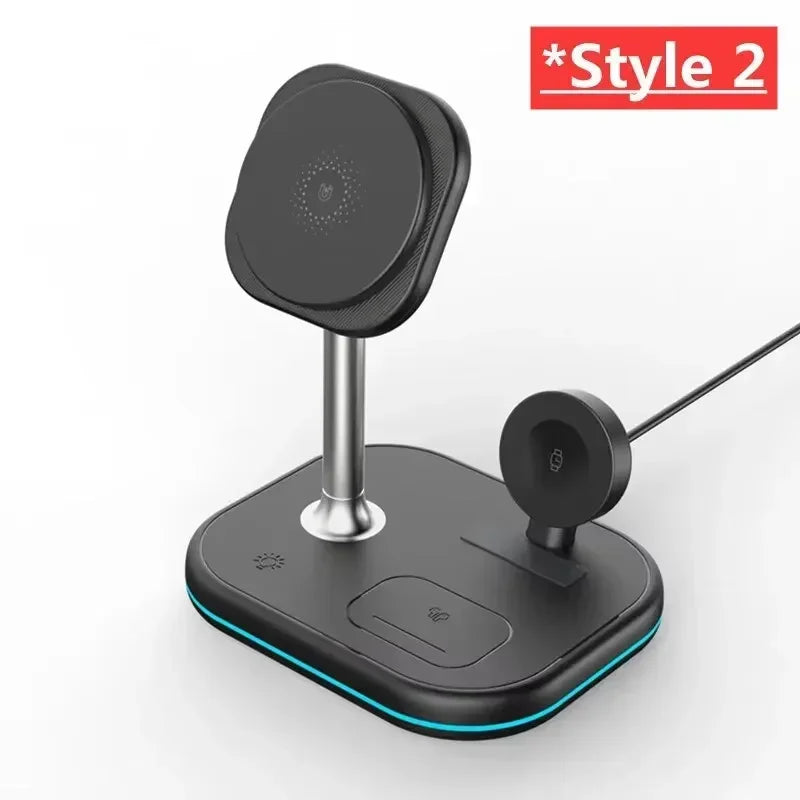 Magnetic 3 in 1 Wireless Charger Stand