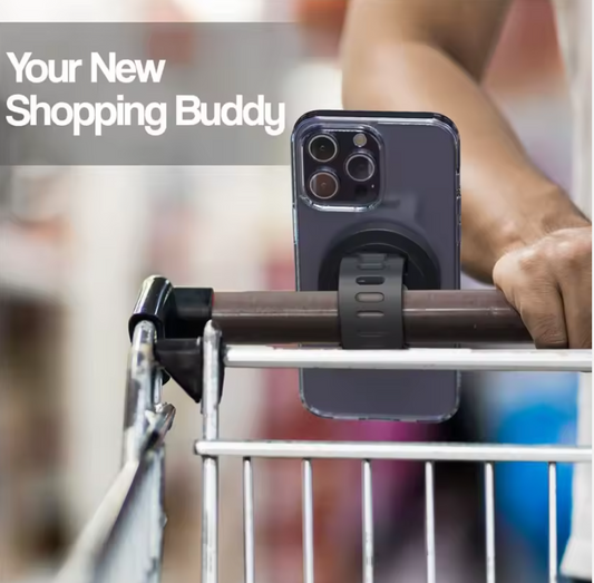 Magnetic Phone Grip for MagSafe Adjustable Strap bicycle Gym Phone Ring Holder Compatible with iPhone 14 Pro 13 12 Smartphones