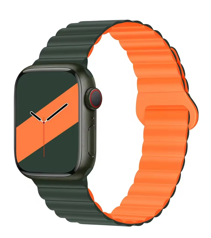 Part 3/3 – Magnetic Silicone Strap for Apple Watch