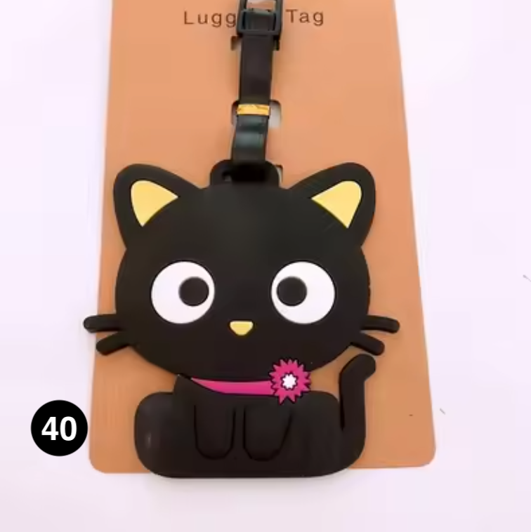 Totoro Luggage Tag – Cute Name Label for Travel Bags