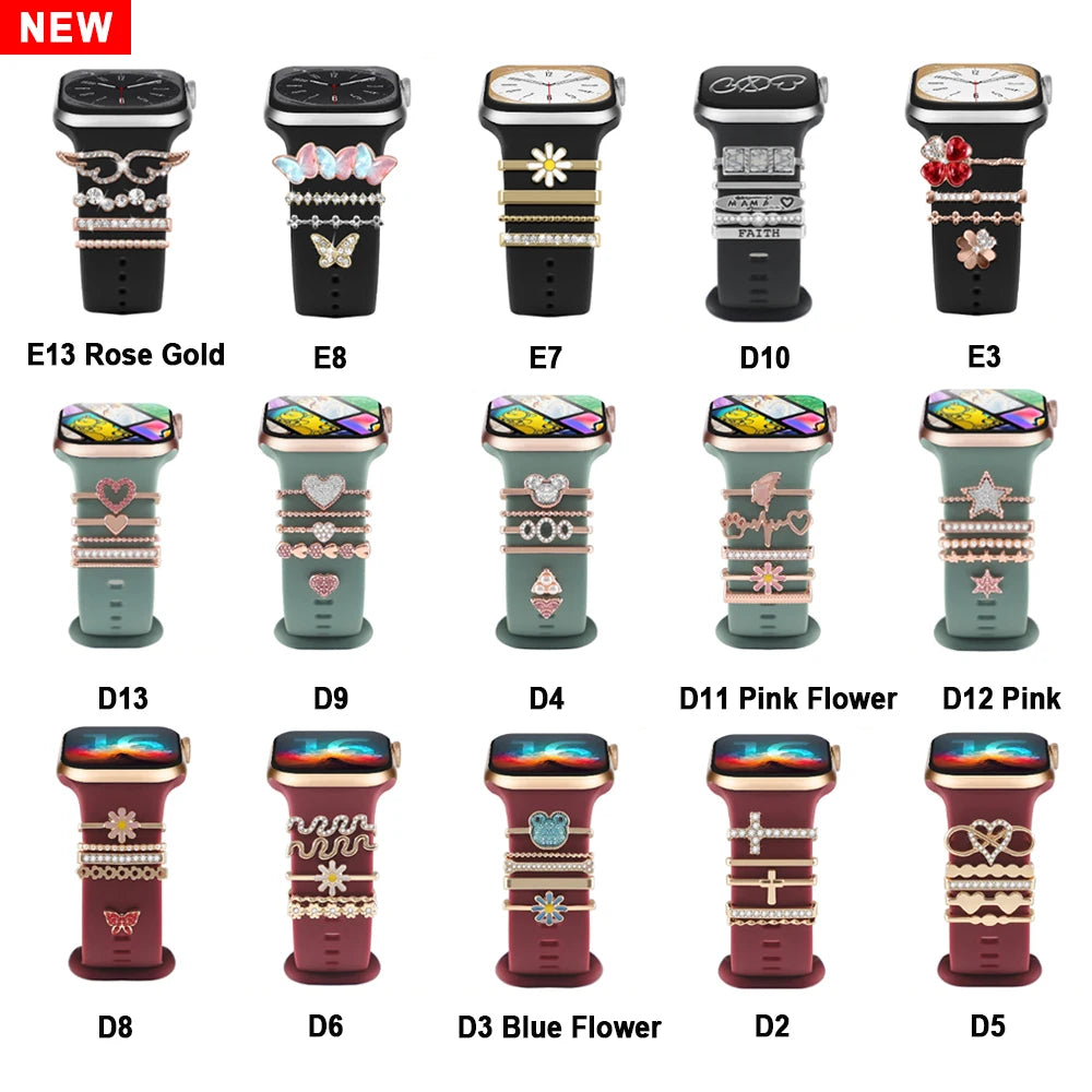Jewelry Charms Accessories apple/samsung/Huawei watch strap