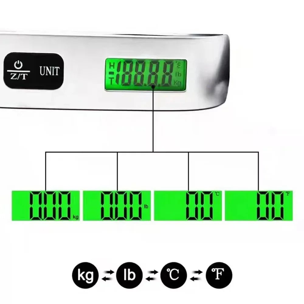 Digital Luggage Scale – Weigh Your Bags Easily Before You Fly