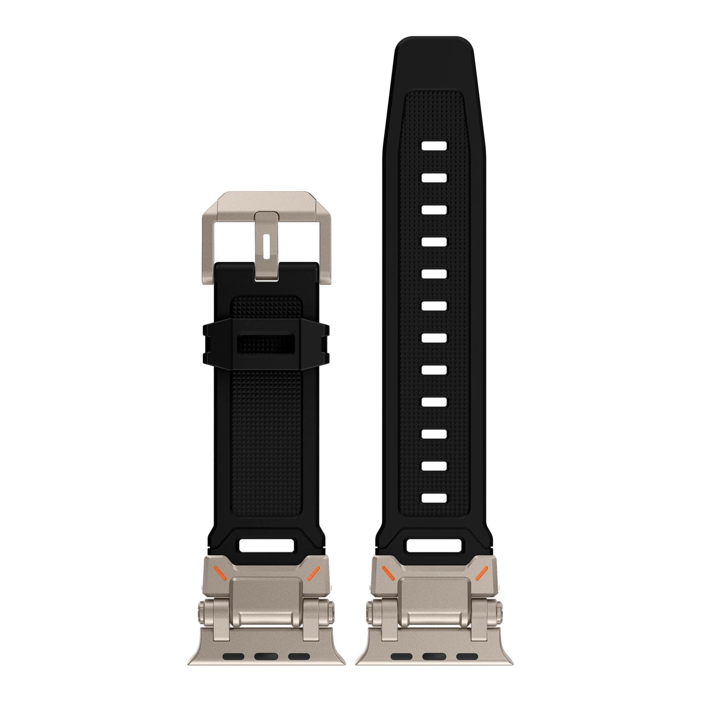 Metal+Silicone Strap For Apple Watch Ultra Band