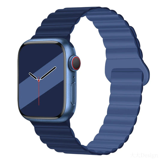 Part 3/3 – Magnetic Silicone Strap for Apple Watch