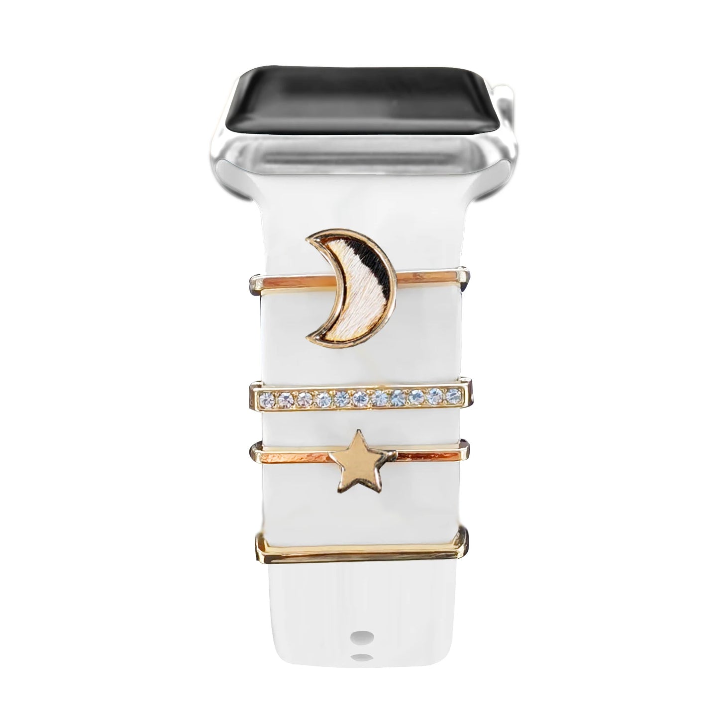 Luxury Jewelry Charms for Smartwatch Bands – Elegant Diamond Strap Accessories