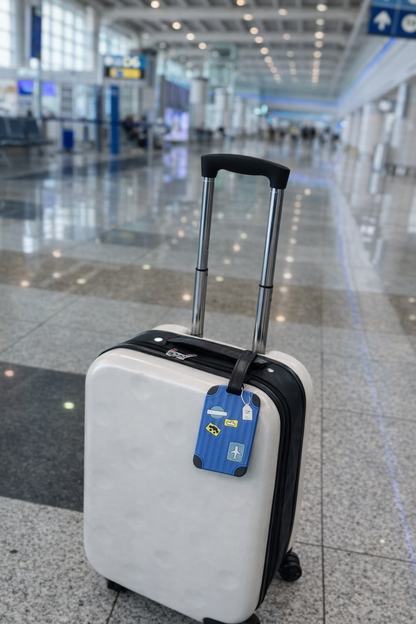 Cute Silicone Luggage Tag – Travel Bag Identifier