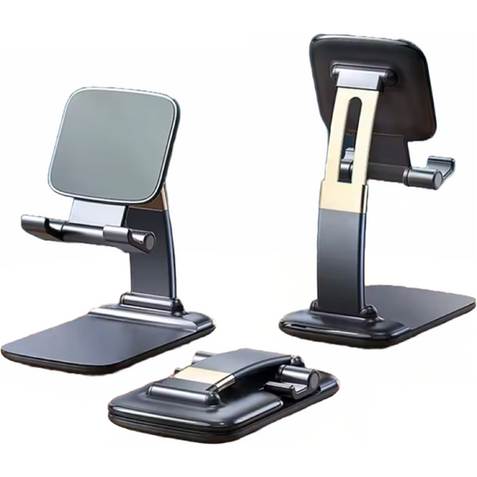 Foldable ABS Desktop Mobile Phone Stand For iPad iPhone 13 X Smartphone Support Tablet Desk Cell Phone Portable Holder Bracket