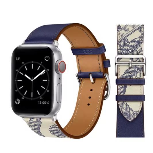 Leather Strap For Apple Watch Band