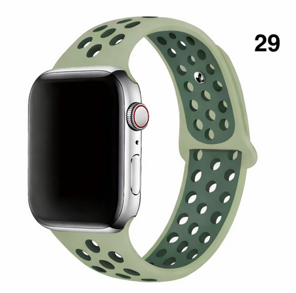 Part 2/3 – Sport Silicone Band for Apple Watch – Breathable & Flexible