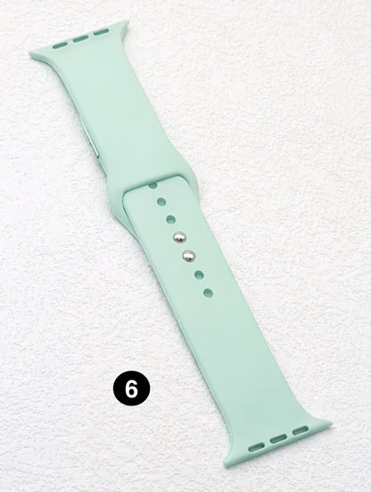 Classic Soft Silicone Apple Watch Band – Sport & Daily Wear