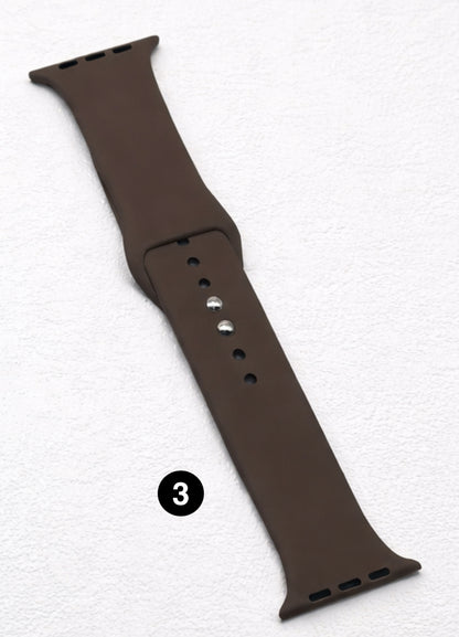 Classic Soft Silicone Apple Watch Band – Sport & Daily Wear
