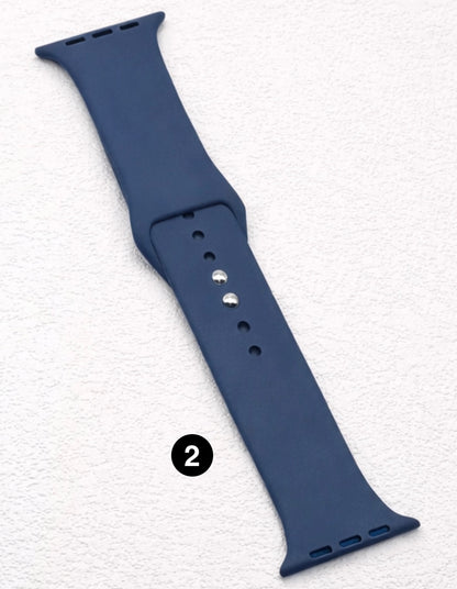Classic Soft Silicone Apple Watch Band – Sport & Daily Wear