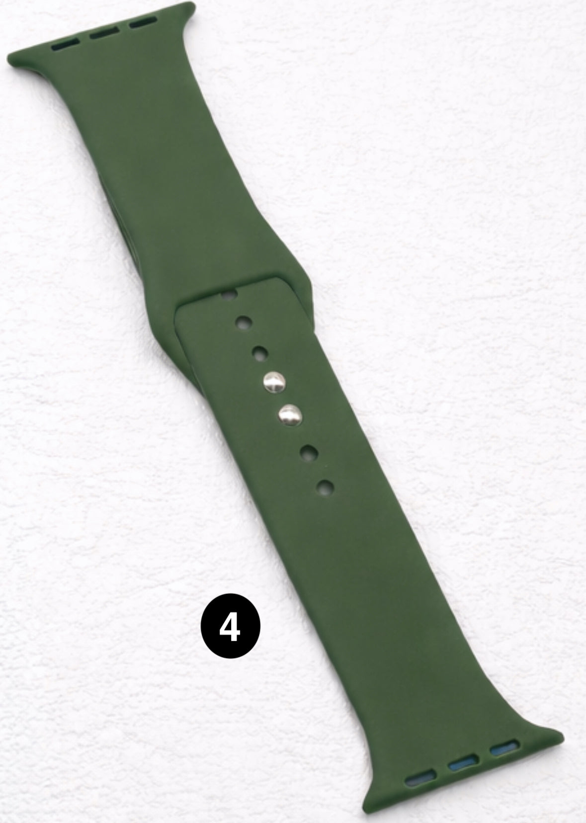 Classic Soft Silicone Apple Watch Band – Sport & Daily Wear