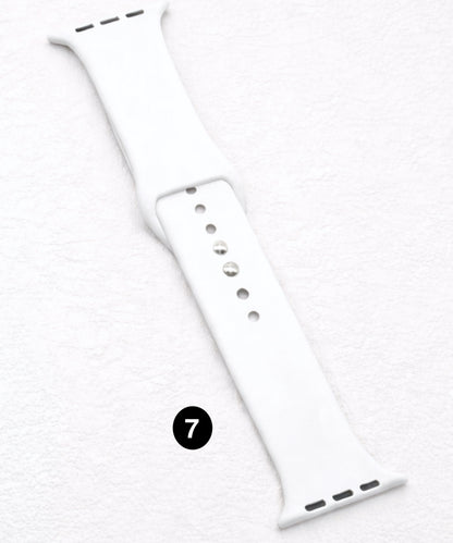 Classic Soft Silicone Apple Watch Band – Sport & Daily Wear