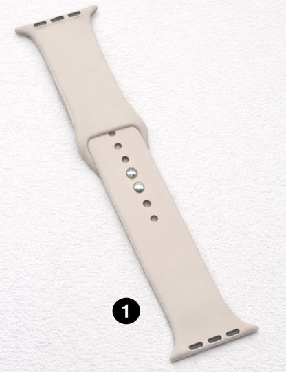 Classic Soft Silicone Apple Watch Band – Sport & Daily Wear