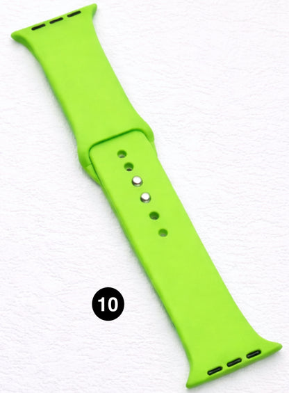 Classic Soft Silicone Apple Watch Band – Sport & Daily Wear