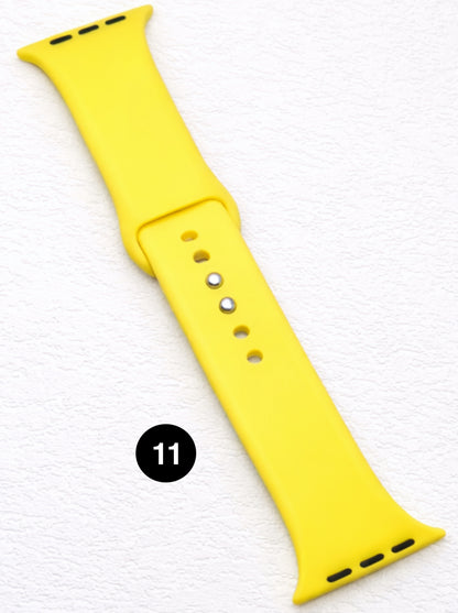Classic Soft Silicone Apple Watch Band – Sport & Daily Wear