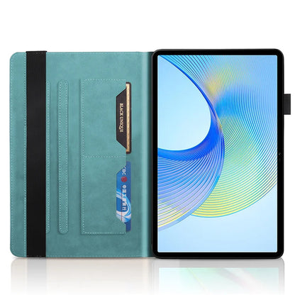 For Samsung Galaxy Tab S10 FE Case 10.9 inch SM-X510 SM-X516B 3D Tree Ebossed Wallet Stand Funda For Galaxy Tab S9 FE Case