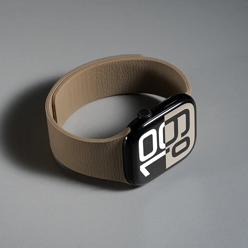 Magnetic Strap For Apple Watch Bands Ultra 2 49mm 44mm 45mm 46mm 42mm 40mm Belt Silicone Bracelet iWatch Series 10 8 7 6 5 9 SE