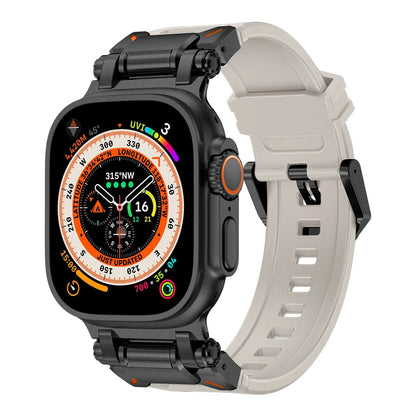Metal+Silicone Strap For Apple Watch Ultra Band