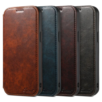 Premium MagSafe Leather Wallet Case for iPhone with Wireless Charging