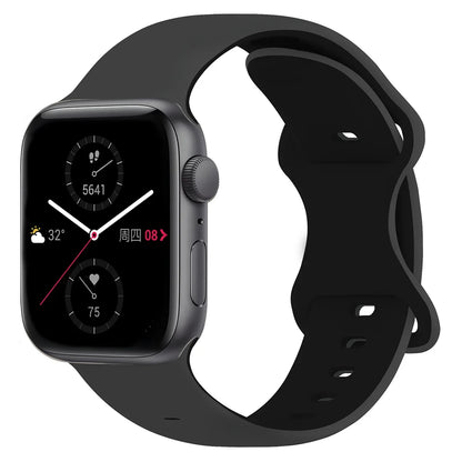 Two-Tone Sports Silicone Strap For Apple Watch