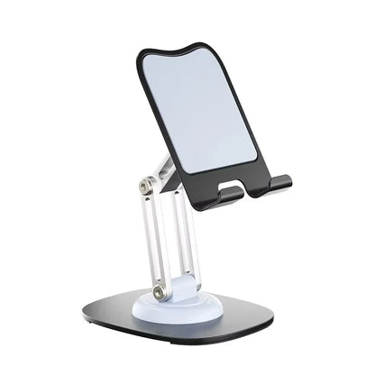 Foldable Desk Phone Stand – Adjustable Desktop Holder for Mobile & Tablet